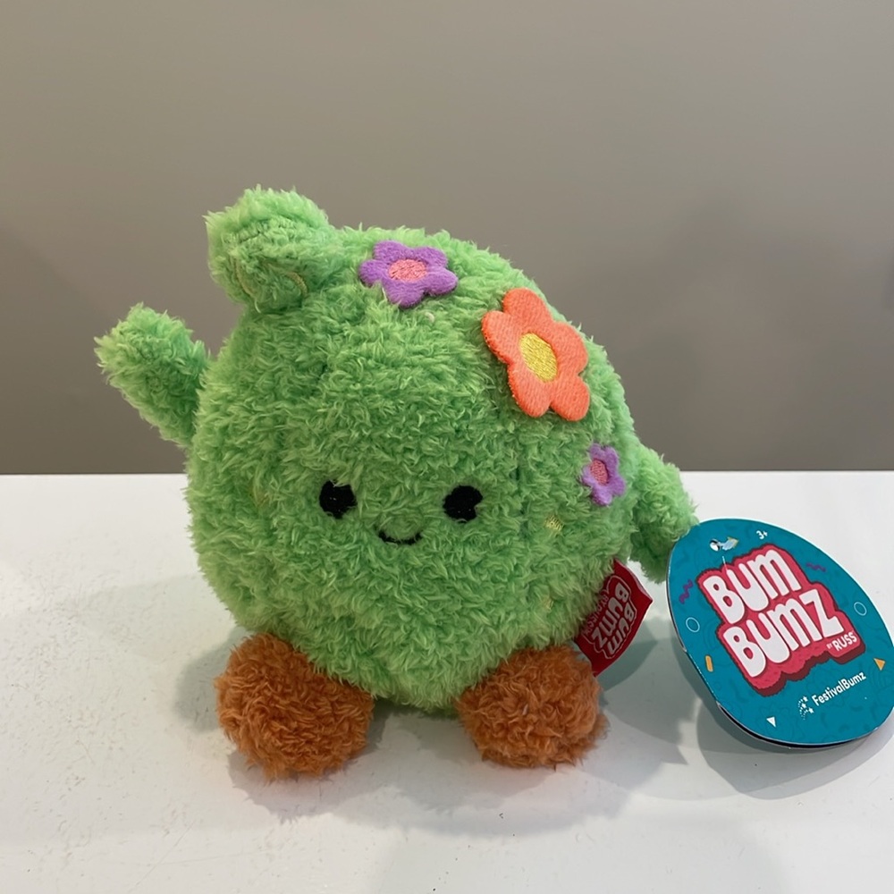 ⚡️NWT 4.5” Connor the Cactus FestivalBumz Bumbumz by Russ